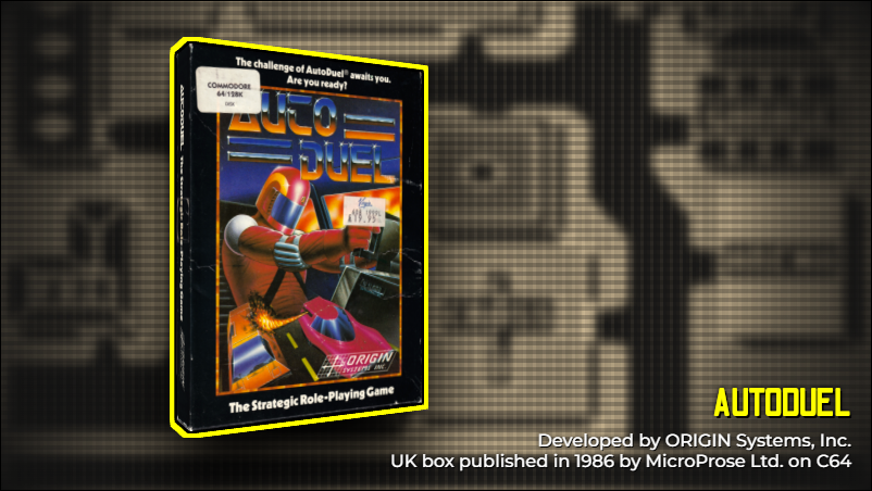 Big Box Collection: AutoDuel (1986, C64, UK)