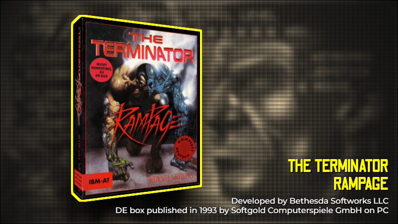 Big Box Collection: The Terminator: Rampage (1993, PC, DE)