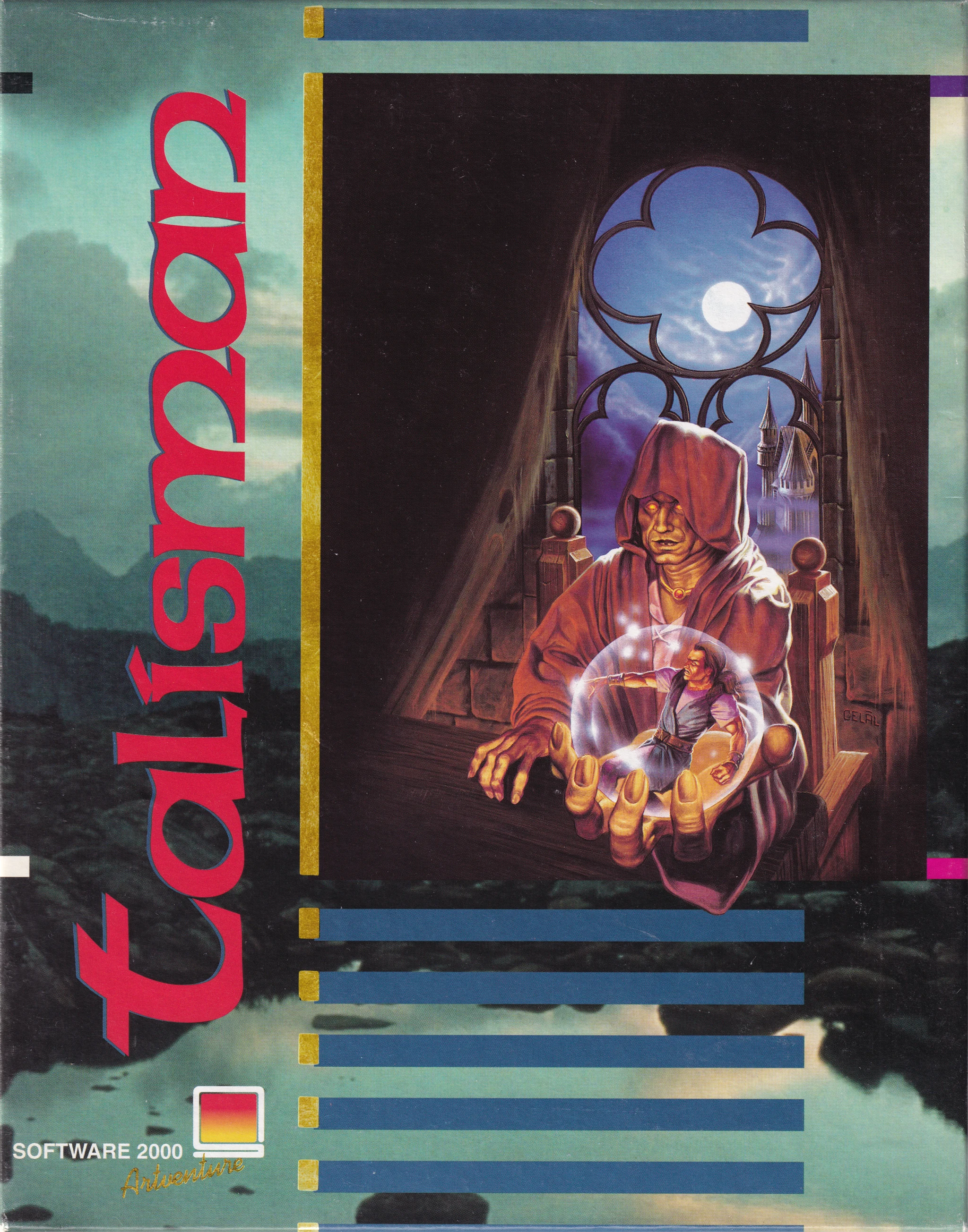 Hi-res scan of the front cover artwork of Talisman (1995, PC, DE); developed by , published by ; Hi-res 3D box available at https://bigboxcollection.com